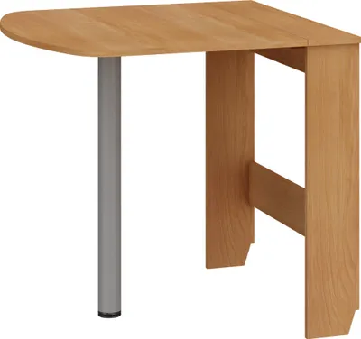 Obrázek produktu pro Jídelní stůl EXPERT 6 z olše, 17–81 cm – jídelní stůl – rozkládací kuchyňský stůl – skládací stůl