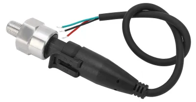 Image de Transducteur de pression en acier inoxydable, 0,5 à 4,5 V, appareil de mesure pour gaz, eau, huile, filetage 1/8 pouce 27 NPT