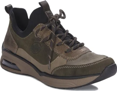 Produktbild von Rieker Sporthalbschuhe Formsohle modisch in grün, Gr. 39