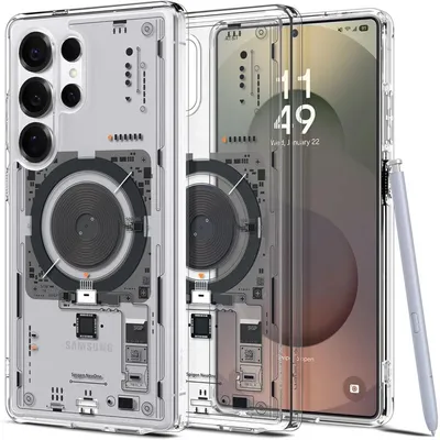 Obrázok produktu pre Spigen Ultra Hybrid Neo One (MagFit), Ochranný obal, Samsung, Galaxy S25 Ultra, 17,5 cm (6.9"), Priehľadná