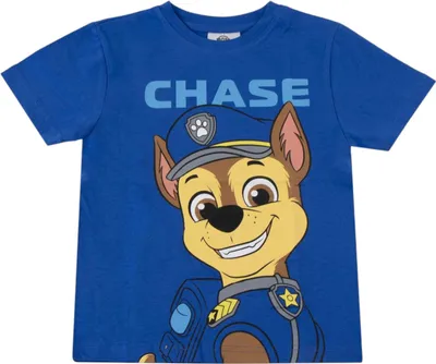 Produktbild von T-Shirt PAW Patrol Chase Blau 110 cm