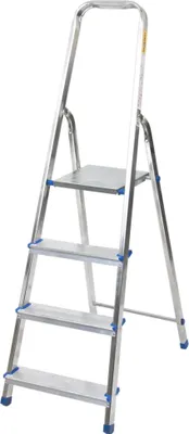 Image de J.A.D. TOOLS Échelle d'appui en aluminium avec poignée, 4nombre de barreaux
