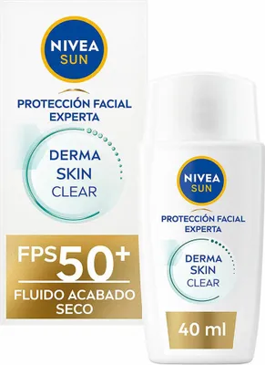 Image de NIVEA Sun Derma Clear Skin SPF 50+ Sunscreen 40ML