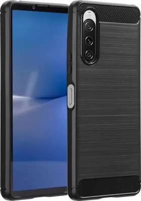 Immagine prodotto di imoshion Cover posteriore spazzolata Sony Xperia 10 V - Nero