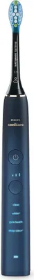 Zdjęcie produktu dla Philips Sonicare DiamondClean 9000 series DiamondClean 9000 HX9911/88 Soniczna szczoteczka do zębów, Dorosły, Soniczna szczoteczka do zębów, Pielęgnacja dziąseł, Wybielający, 62000 ruchów na minutę, Czarny, Niebieski, Niebieski