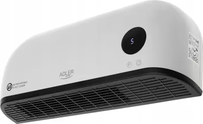 Zdjęcie produktu dla Adler LED Nagrzewnica | AD 7751 | Kurtyna powietrzna | 2000 W | Biały