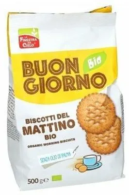 Immagine prodotto di Buongiornobio Biscotti Mat500G