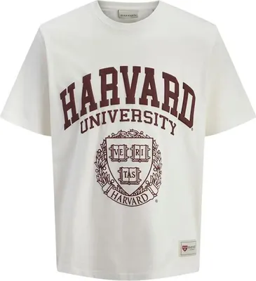 Image de Jack & Jones Harvard Styd T-shirt manches courtes Blanc M Hommes Blanc M