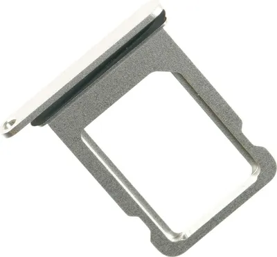 Produktbild von Simkarten Halter für iPhone 13 mini, Weiß Silber
