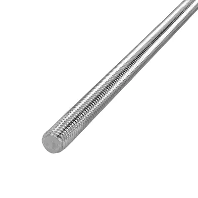 Produktbild von HELPMATE – Gewindestange M12 x 330 mm aus verzinktem Stahl – 2 Stück Gewindestab mit metrischem Vollgewinde – Gewindestift mit Festigkeitsklasse 4.8, DIN 976