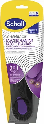 Obrázok produktu pre Scholl vložky Plantárna fasciitída v rovnováhe Podpora zdravia nôh
