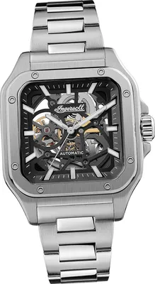 Image de Ingersoll en acier inoxydable pour hommes Montre analogique sport argentée D2UIN14501