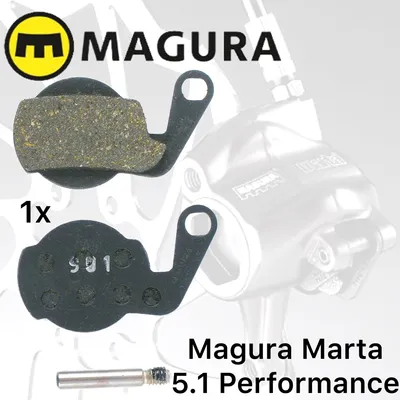 Produktbild von Magura Bremsbeläge 5.1 Marta SL Disc Scheibenbremse performence 0721340