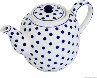 Produktbild von Original Bunzlauer Keramik 1,5 Liter Teekanne Ø27,2 cm Design 37