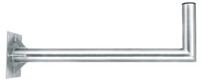 Produktbild von PremiumX 80cm Wandhalter Stahl Ø 60mm SAT Wand Halterung mit Verstrebung