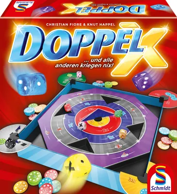 Immagine prodotto di Schmidt 49339 Double X gioco di famiglia gioco di dadi gioco di sala scommesse