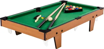 Obrázek produktu pro GamesPlanet Mini kulečník pool, 92 x 52 x 19 cm, světlá