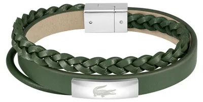 Image de Bracelet en cuir vert Fusion 2040319