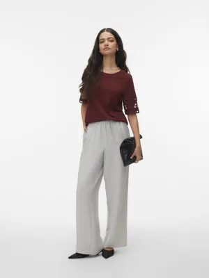 Produktbild von Vero Moda VMIVACY 2/4 O-NECK TOP JRS BTQ Andorra M