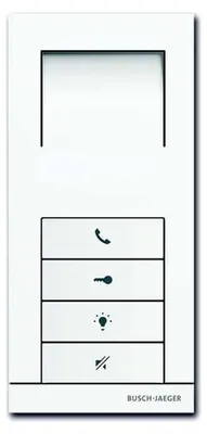 Immagine prodotto di Busch-Jaeger stazione interna studio audio bianco opaco 83210 AP-624