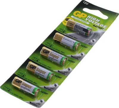 Produktbild von Vysokonapäťová alkalická batéria GP 23A (V23GA / MN21) - blister po 5 ks