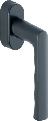 Produktbild von Fenstergriff Hoppe 11950122 Hamburg 0700L/U26 schwarz Stiftlänge variabel 32-42 mm inkl. Befestigungsschrauben