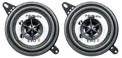 Produktbild von PG Audio 87 mm , Koax 8,7 cm Coax Front Auto Lautsprecher Armaturenbrett