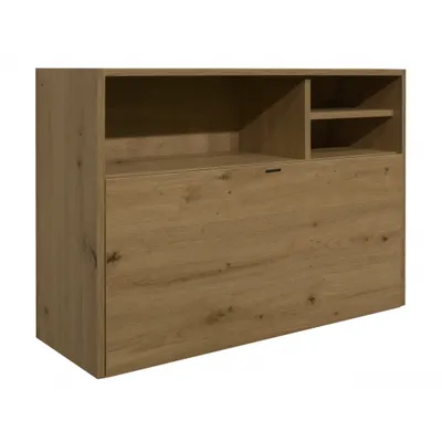 Produktbild von Hängeschrank Sekretär Wandschreibtisch Home Office flexibel Asteiche