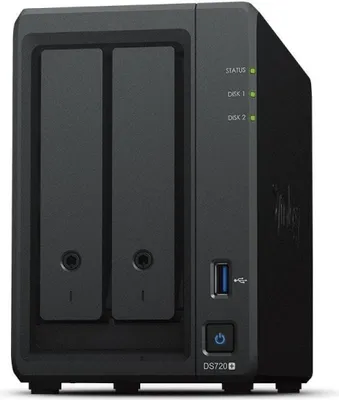 Produktbild von Netzwerkspeicher Synology DS720+ Intel Celeron J4125 2 GB DDR4 18,4 dB