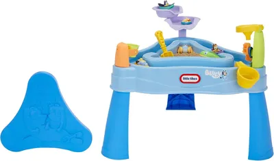 Produktbild von Little tikes Bluey Wassertisch mit 6 Zubehörteilen Bluey Active Play für Jungen und Mädchen im Alter von 1-6 Jahren