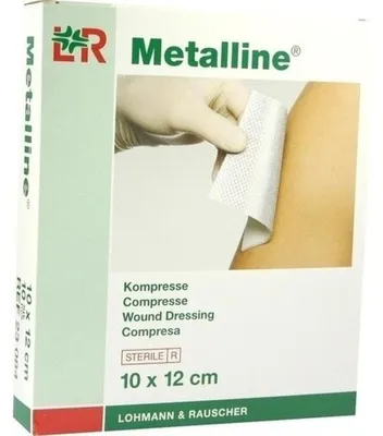 Productafbeelding van Metalline kompressen, steriel, 10 stuks