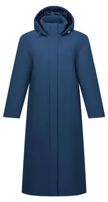 Imagen del producto de Chaqueta aislante "Janna" para mujer, de corte largo, impermeable, modelo RG13223 (talla 34 europea), color azul marino