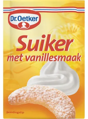 Produktbild von Dr. Oetker Zucker mit Vanillegeschmack 80 g – Vanillezucker zum Backen