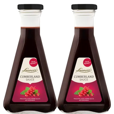 Zdjęcie produktu dla Lacroix Sos Cumberland z wykwintnym winem porto 200ml opakowanie 2 szt