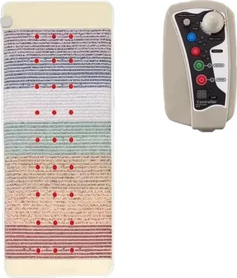Obrázek produktu pro Farninfrared fotonová vyhřívací deka, podpora relaxace, dálkové ovládání, 50 x 150 cm, 220 V EU