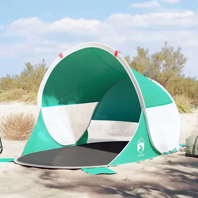 Immagine prodotto di vidaXL Tenda da spiaggia verde mare Pop-Up impermeabile