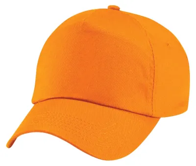 Image de Beechfield - Casquette « Original » 5 panneaux pour enfants FK1384 (taille unique) (orange)