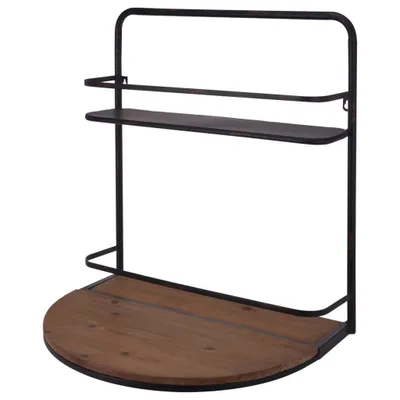 Produktbild von Ambiance Weinbar mit klappbarem Regal 56x42x61,5 cm