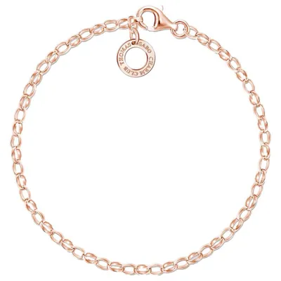 Produktbild von THOMAS SABO Charm-Armband Silber rosévergoldet X0243-415-40