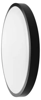 Produktbild von V-TAC LED-Kuppelleuchte rund - IP44 - Schwarz - 18W- 1830 Lumen - 3000K
