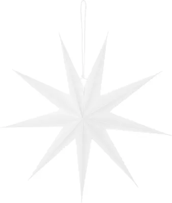 Produktbild von Papierstern, 45 cm Weiß