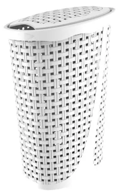 Image de Corbeille à linge - 43 L - Blanc