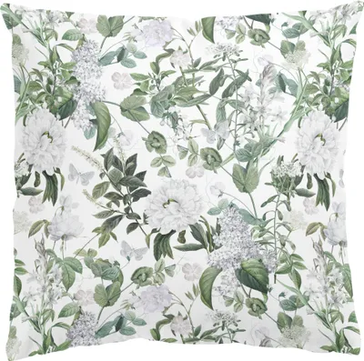 Produktbild von Dekokissen originell draußen / Outdoor Zierkissen waschbar Design weiss Sofakissen ohne Füllung