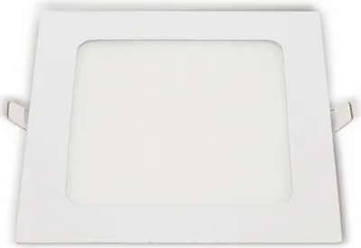 Produktbild von OPTONICA LED-Einbauleuchte 2630, 18 W, 1500 lm, 6000K, eckig, 95 RA, weiß
