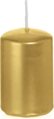 Produktbild von Stumpenkerzen Gold Ø 38 x 60 mm, 16 Stück