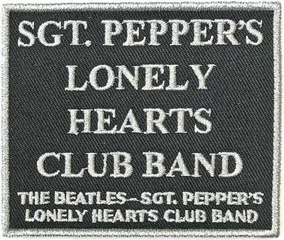 Produktbild von The Beatles Standard Sgt. Pepper's…. Aufnäher zum Aufnähen