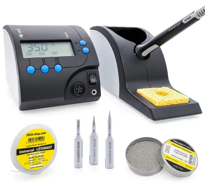 Produktbild von RDS80 elektronisch gesteuerte Lötstation, 80 Watt, Starter-Set, 6-teilig