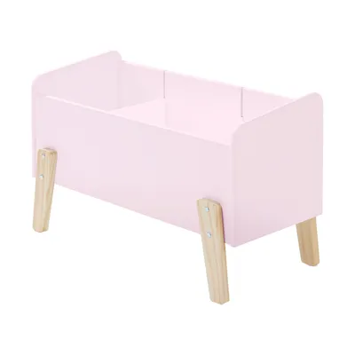 Zdjęcie produktu dla Pudełko do zabawy Vipack Kiddy z 3 przegrodami, różowe
