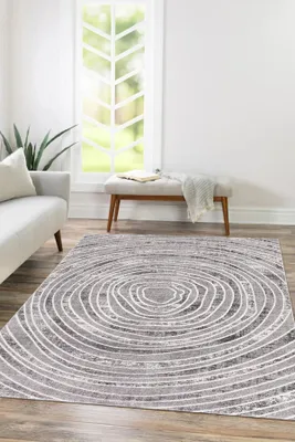 Immagine prodotto di Conceptum Hypnose, Elmina F0333 - Grigio chiaro, tappeto, grigio chiaro, 120 x 180 cm