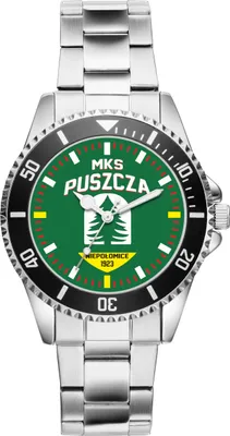 Produktbild von KIESENBERG Herrenuhr Armbanduhr Niepolomice Geschenk Fan Artikel Zubehör Fanartikel Analog Quartz Uhr 21316